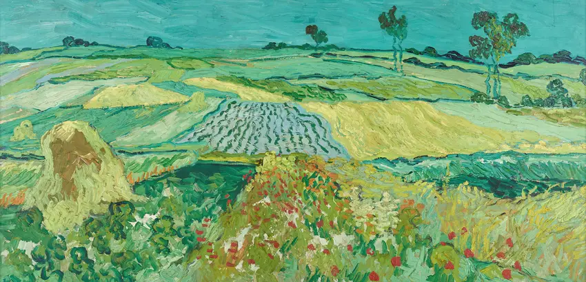 Die Ebene Von Auvers (1890)